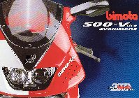 Bimota 500 V-Due Evo  (Italian/English) Page 1